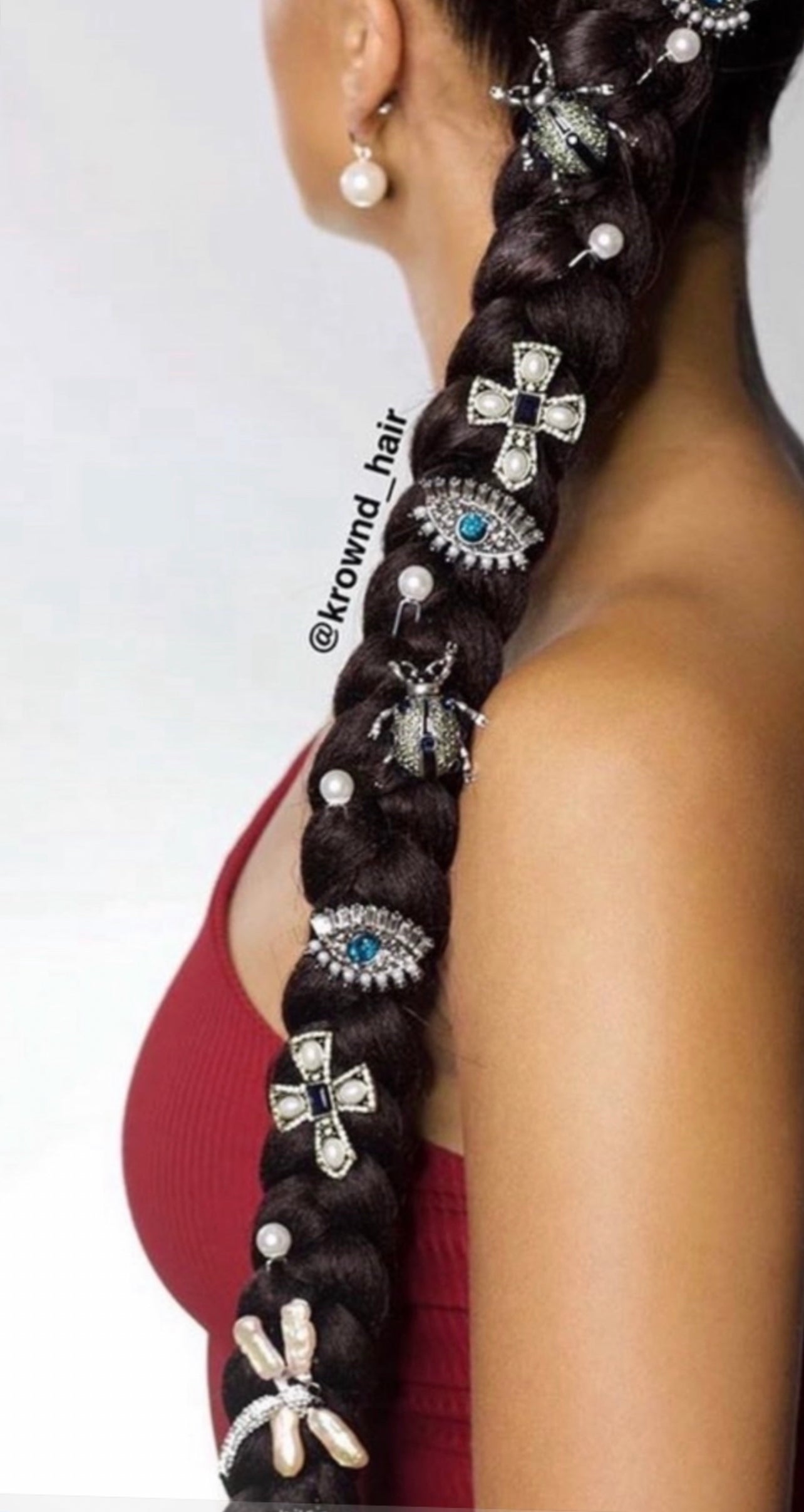 Hair brooches