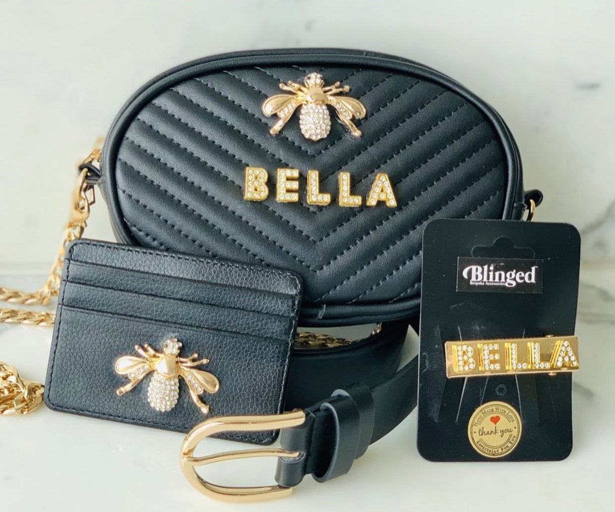 PERSONALISED BELT BAG AND BAGS