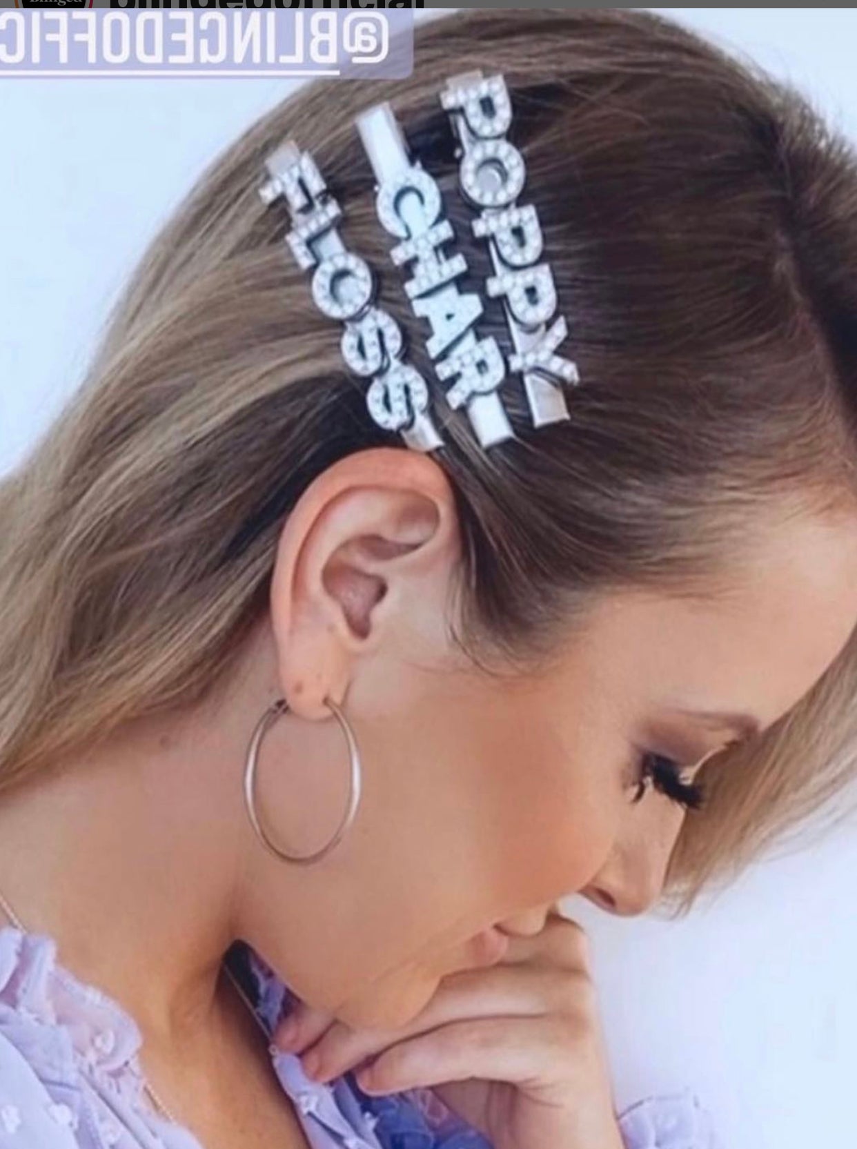 PERSONALISED HAIR CLIPS