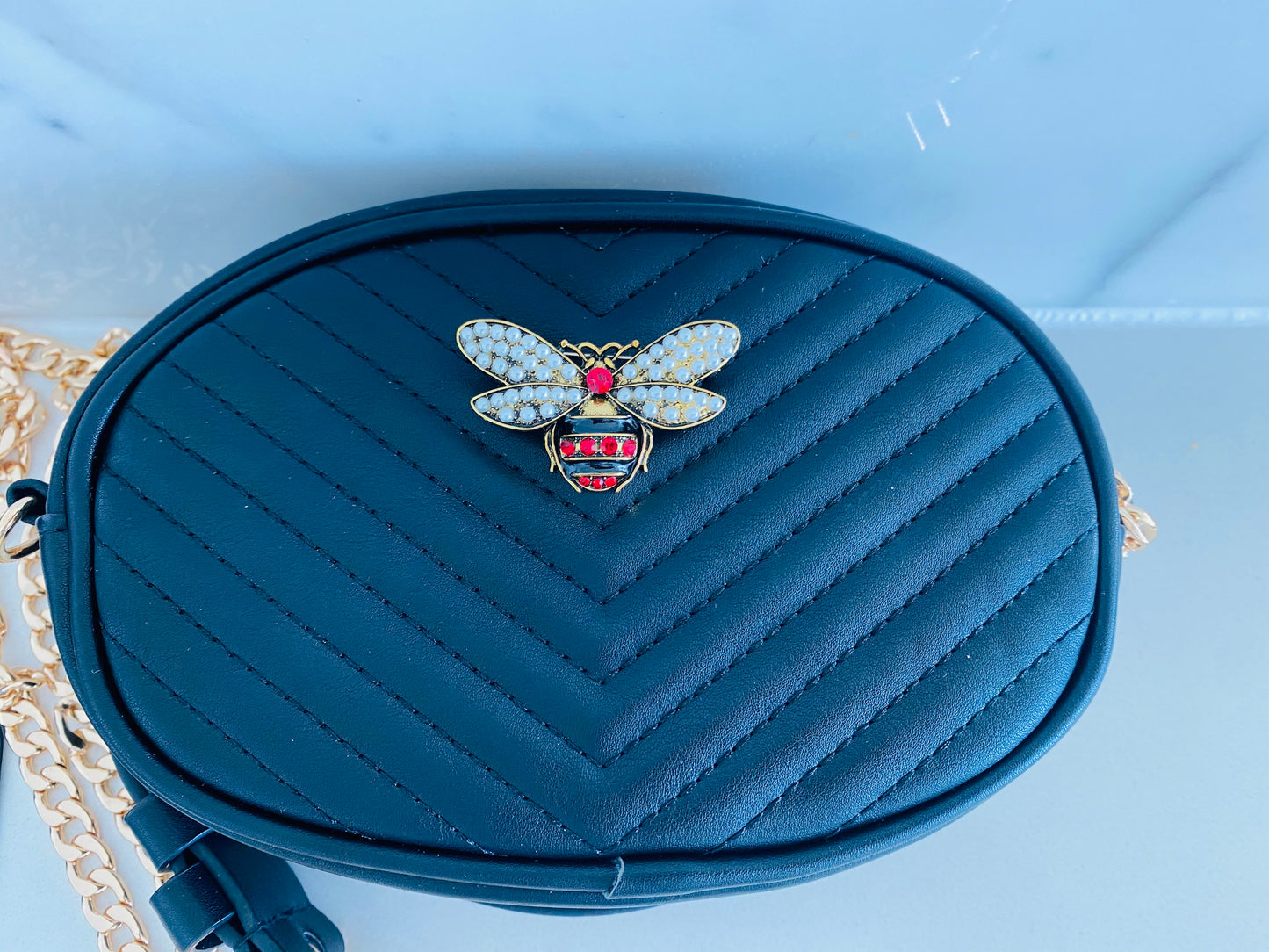 Multitasker - 6 ways to wear belt bag/bag with a choice of bee embellishments