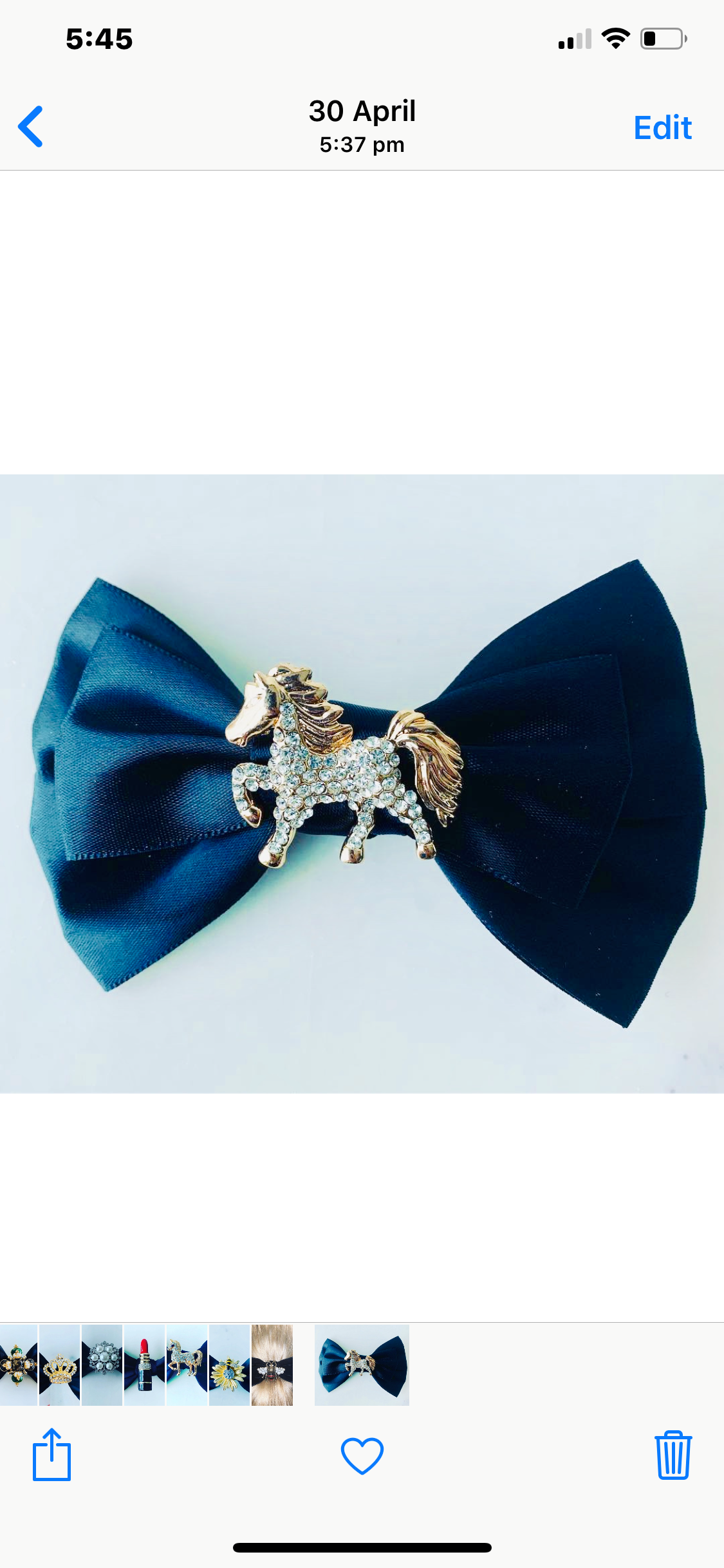 BESPOKE BOWS WITH EMBELLISHMENTS