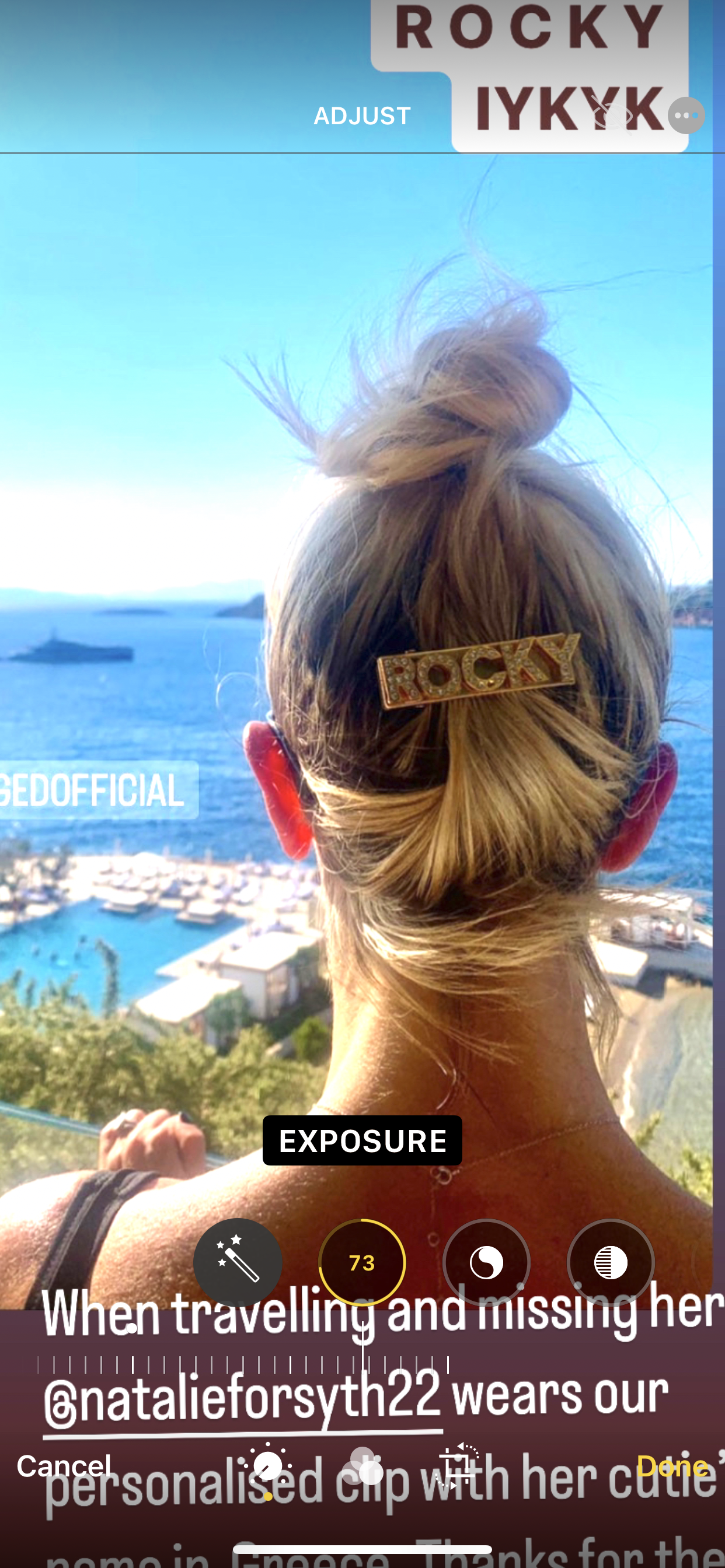 PERSONALISED HAIR CLIPS