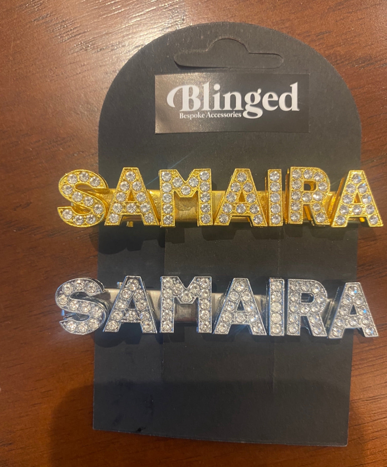 PERSONALISED HAIR CLIPS