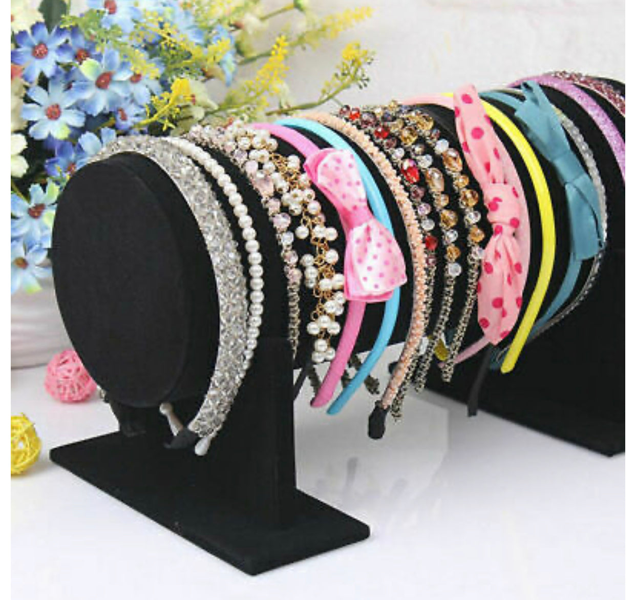 Headband Display Stand - Velvet