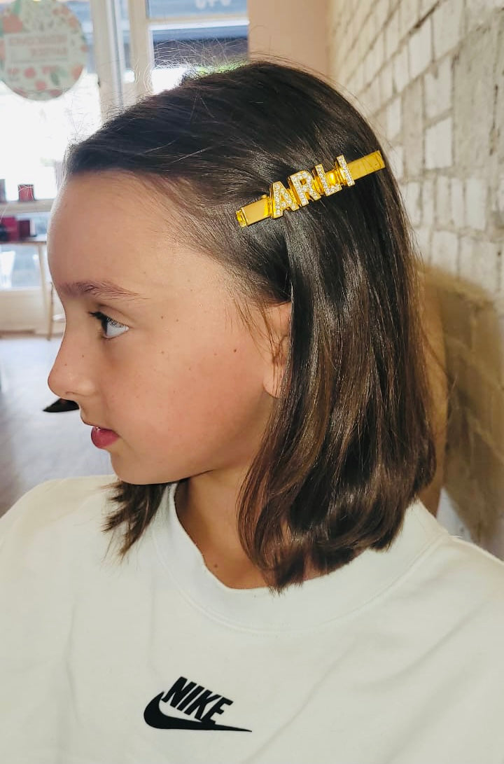 PERSONALISED HAIR CLIPS