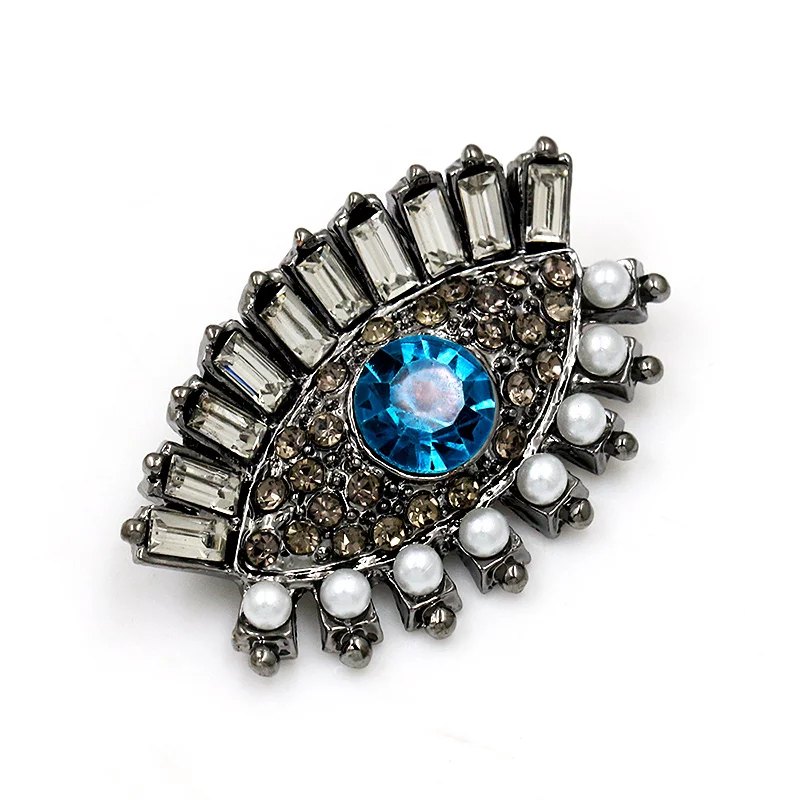EVIL EYE PROTECTION BROOCH