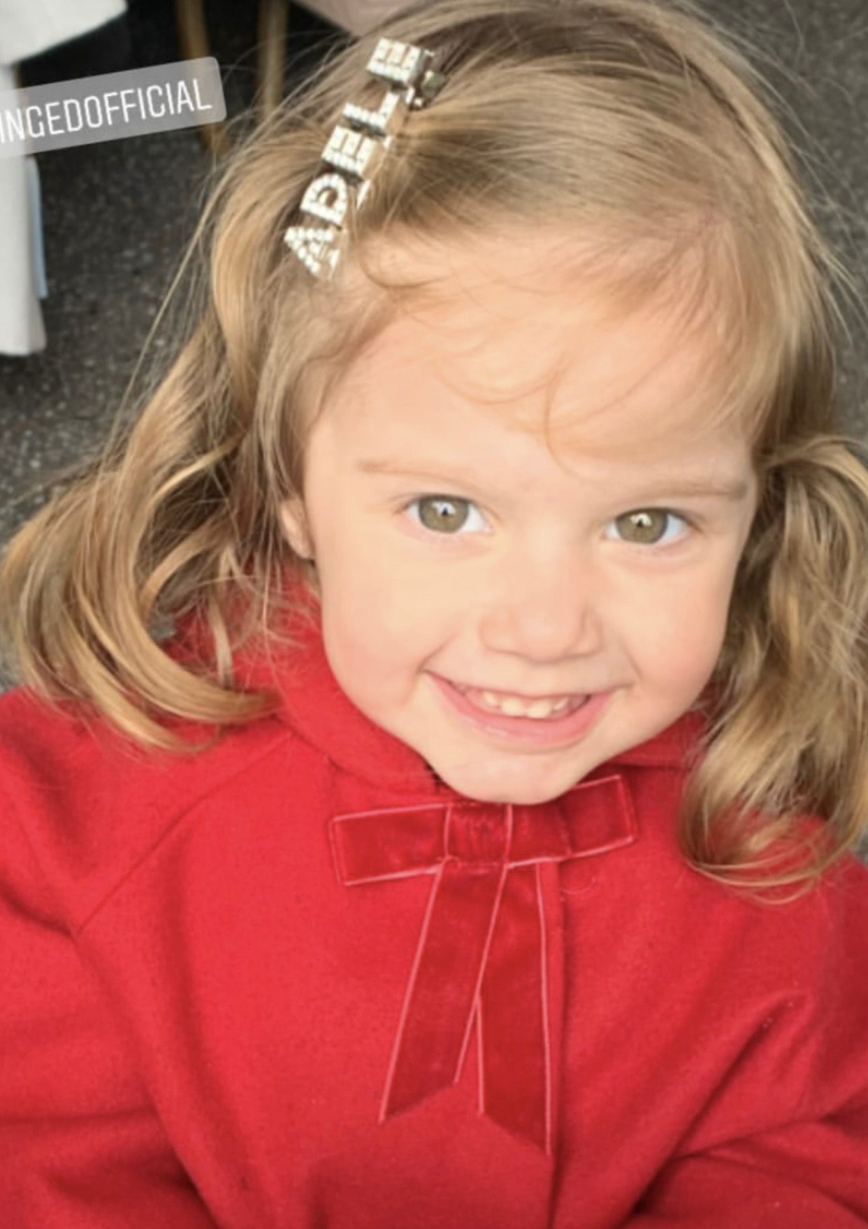 KID'S PERSONALISED HAIR CLIP