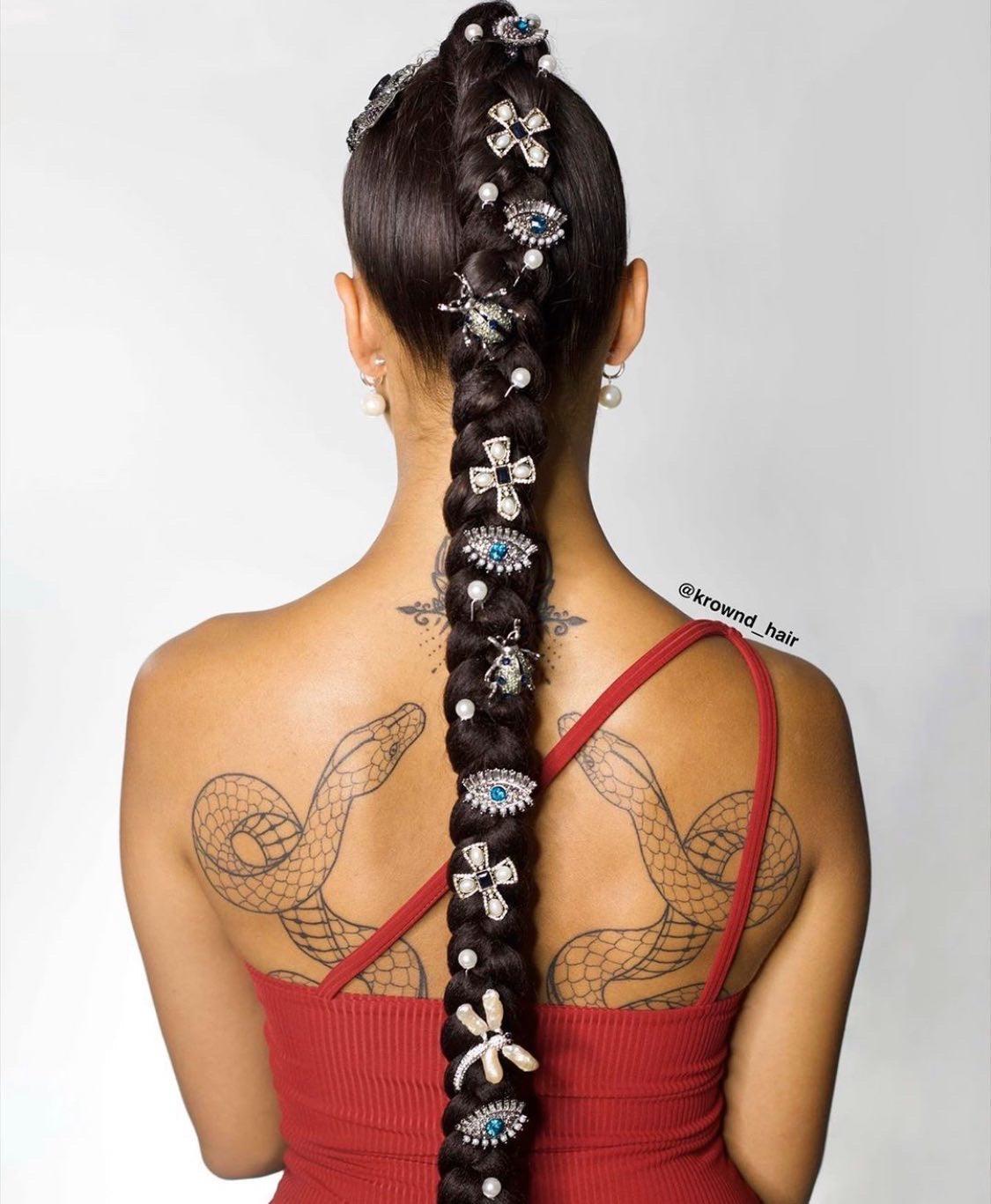 Hair brooches