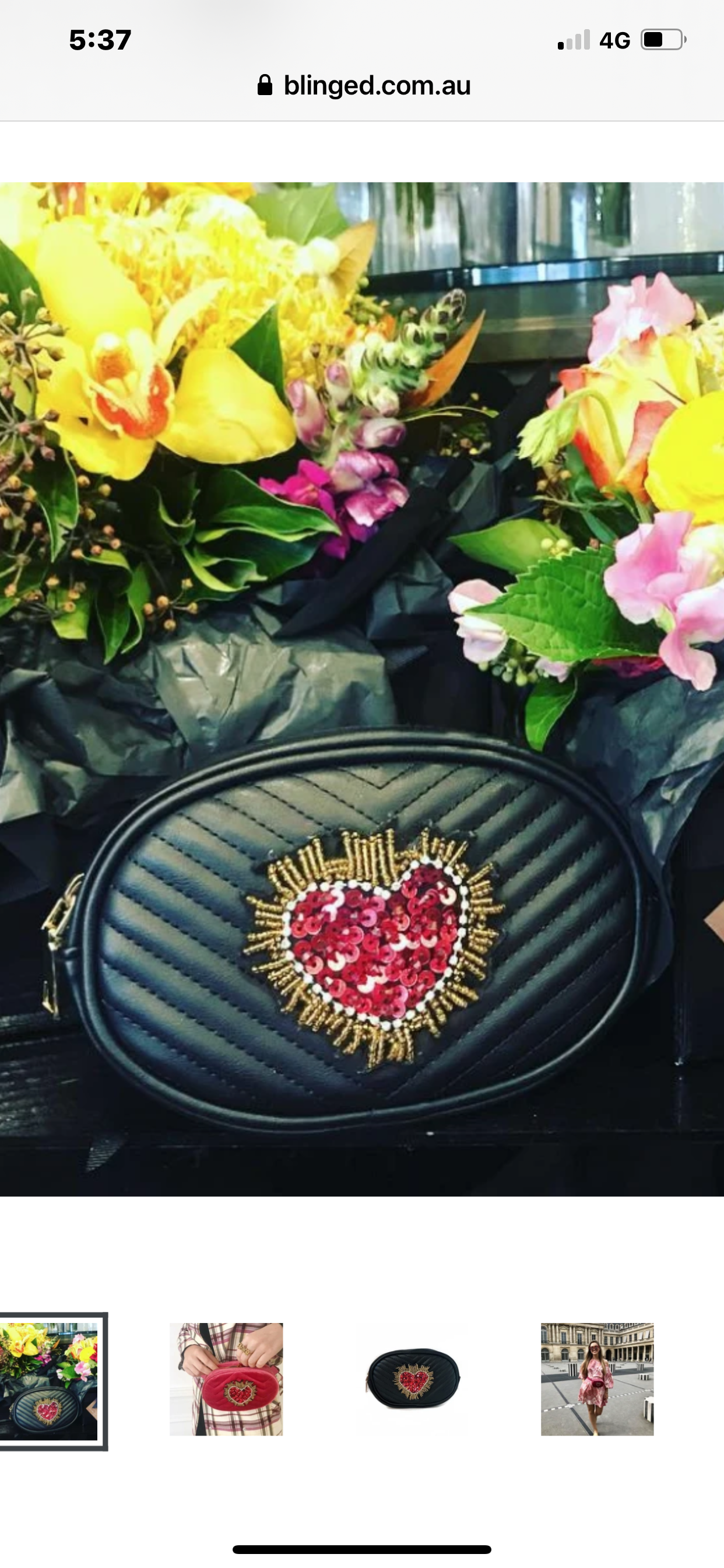 Multitasker - 6 ways to wear belt bag/bag with a choice of bee embellishments