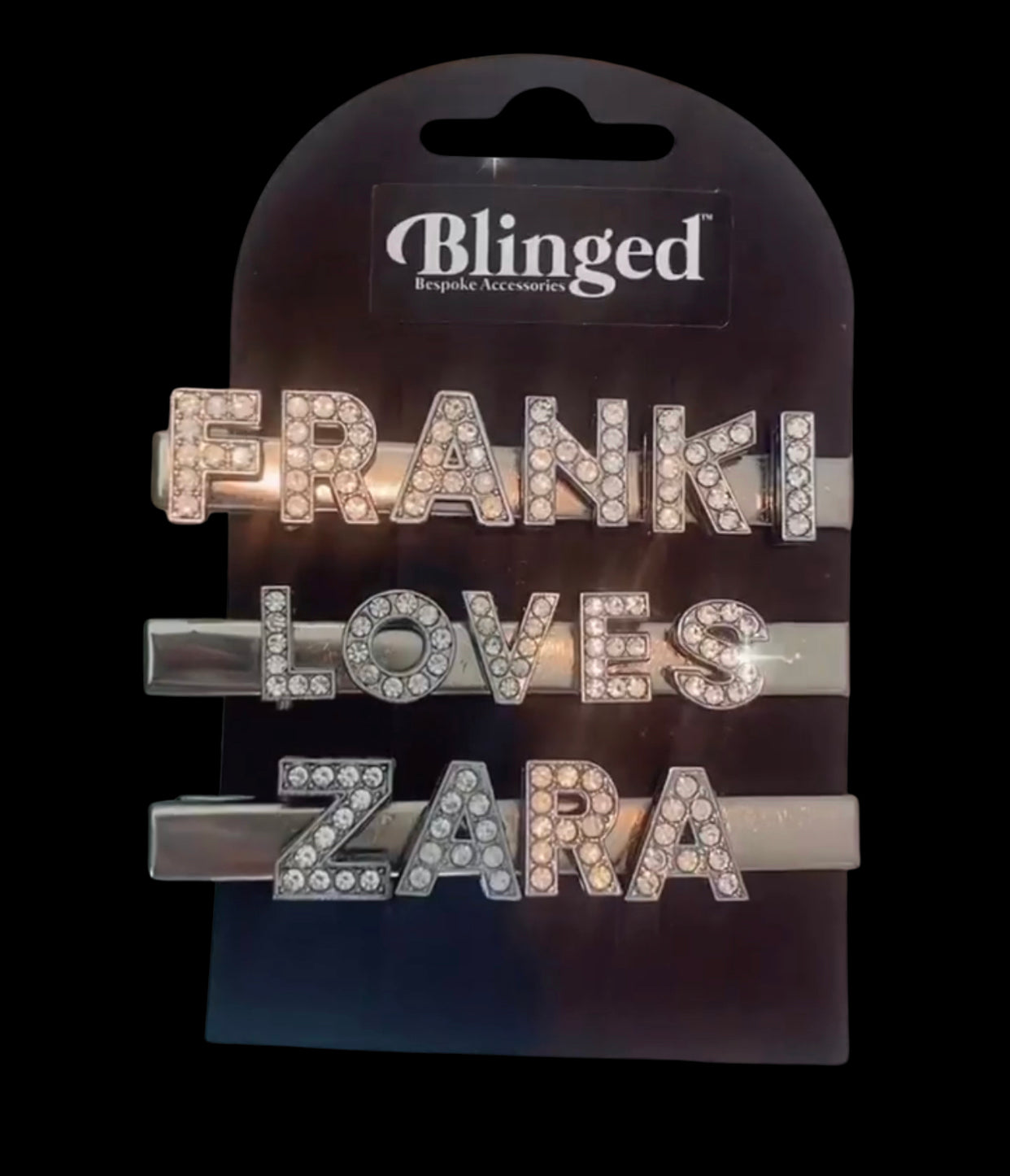 PERSONALISED HAIR CLIPS