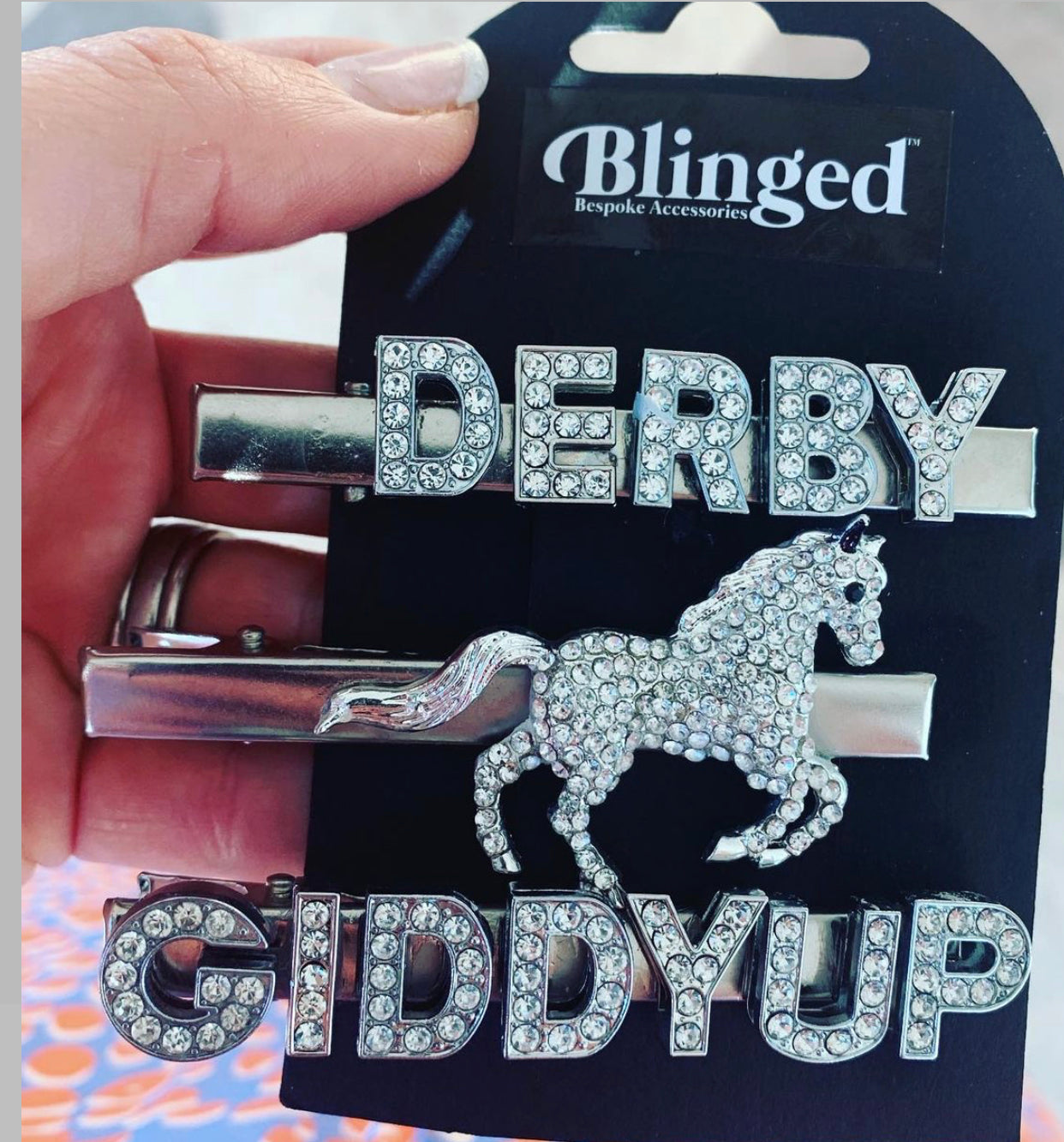 PERSONALISED HAIR CLIPS