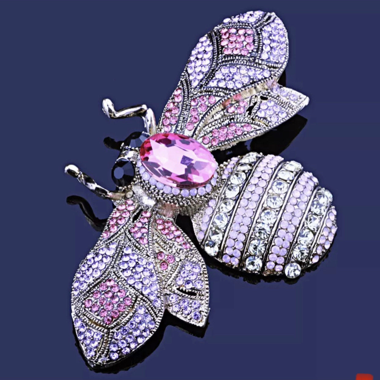 Multitasker- with our signature large Crystal Bee - large