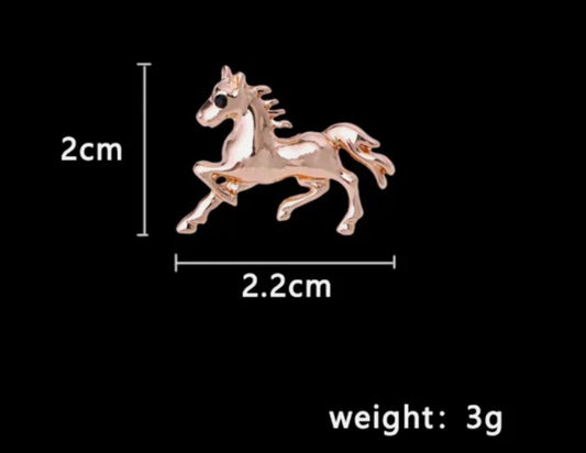 Pony brooch