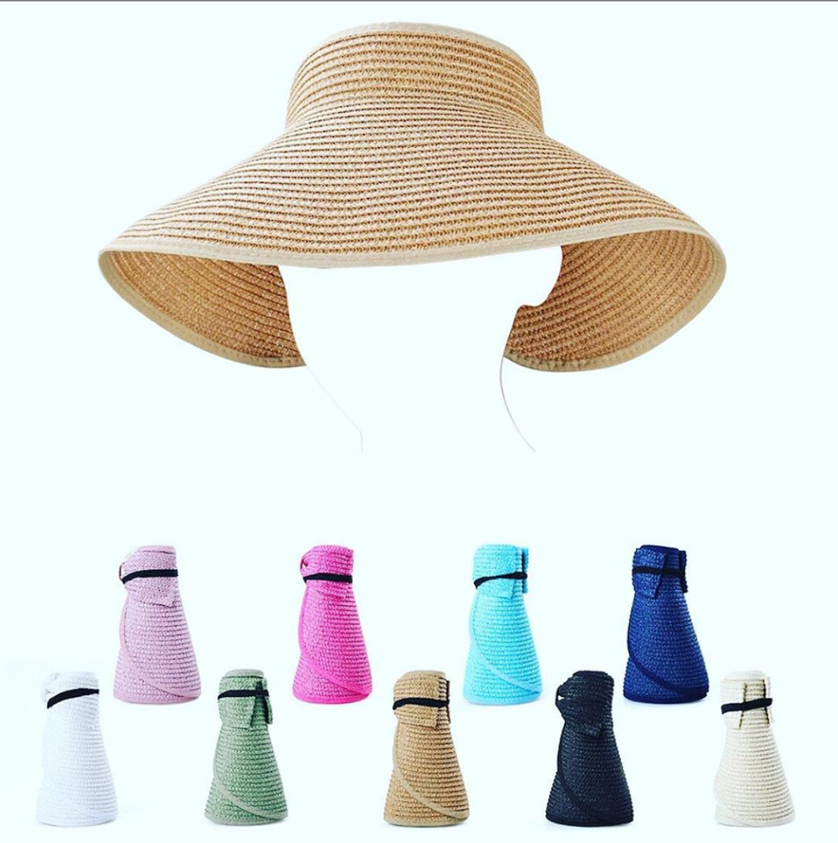 AUDREY ROLL UP SUN HAT