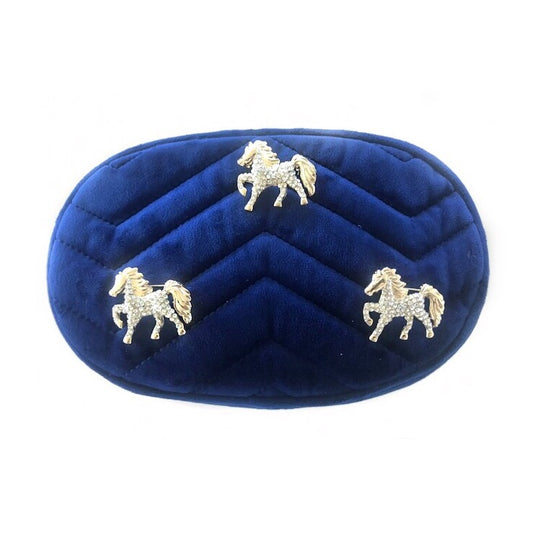 CRAZY HORSES VELVET BELT BAG