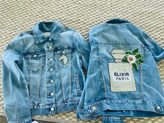 Kids Fleece Denim Jackets